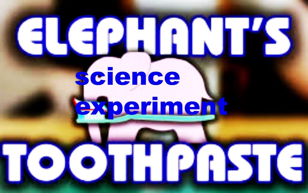 Percobaan "Ledakan Pasta Gigi " atau Exploding Tooth Paste Versi Anak