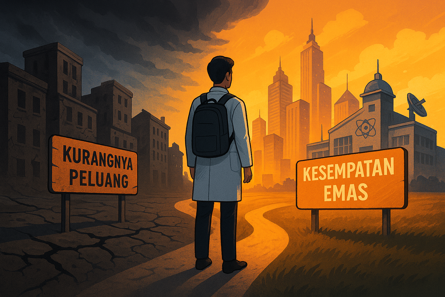 dampak brain drain