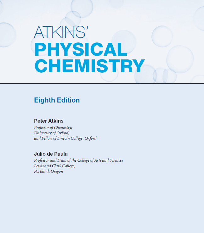 ebook pshycal chemistry atkins