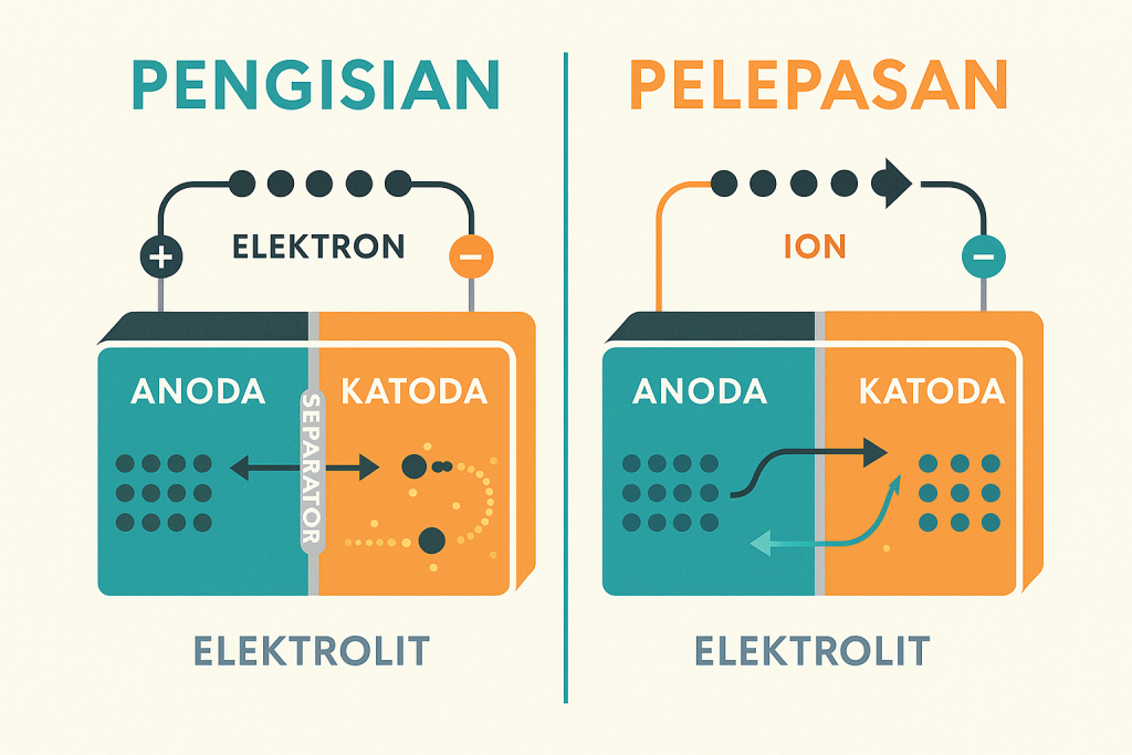 Copilot_20251019_063346-1024x683 Sistem Penyimpanan Energi Listrik: Teknologi Baterai dan Aplikasinya dalam Kehidupan Modern